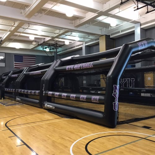 inflatable hitting stations