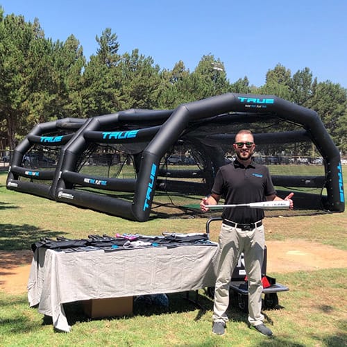 inflatable batting cages